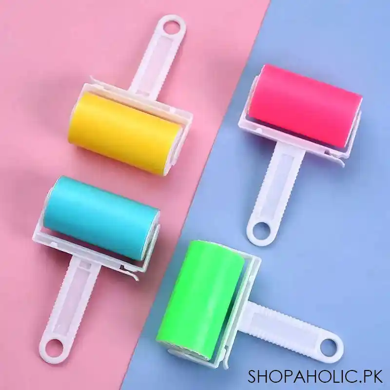 reusable lint remover roller for clothes and sofa dust collector image3