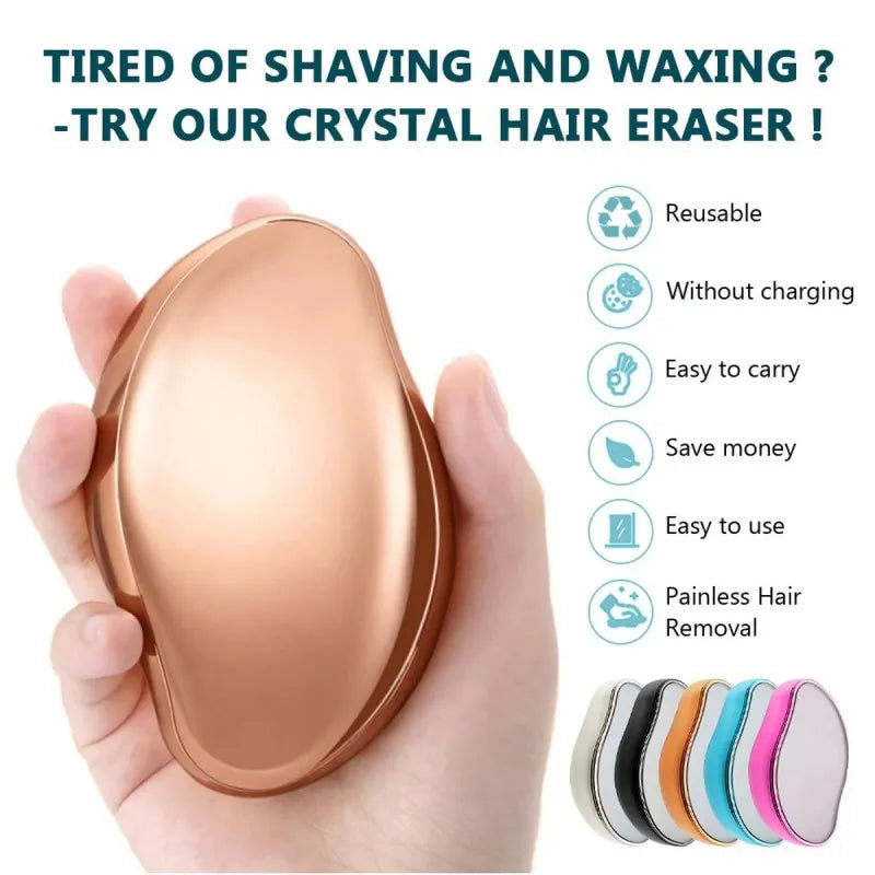 reusable magic crystal painless hair remover image2