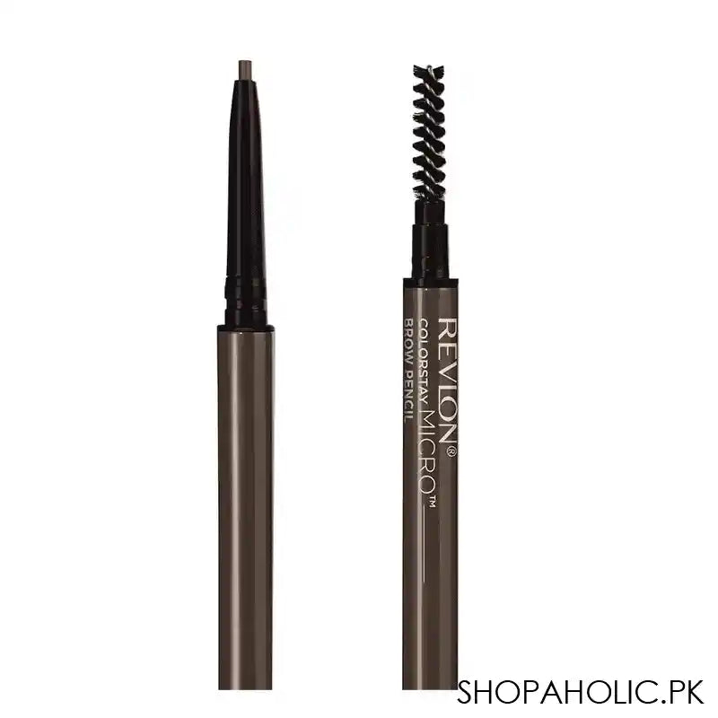 Revlon Color stay Micro Brow Pencil, 456 Dark Brown - Image 3