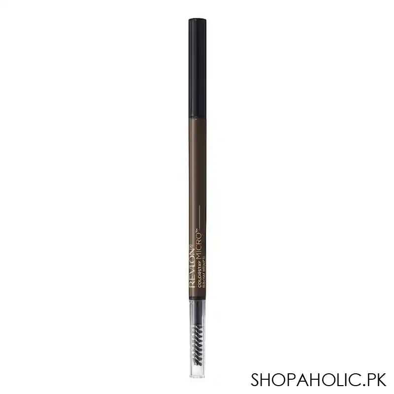 Revlon Color stay Micro Brow Pencil, 456 Dark Brown - Image 4