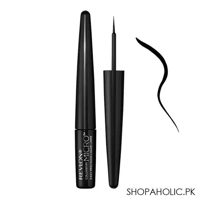 Revlon Color stay Micro Easy Precision Liquid Liner, 301 Blackout - Image 3