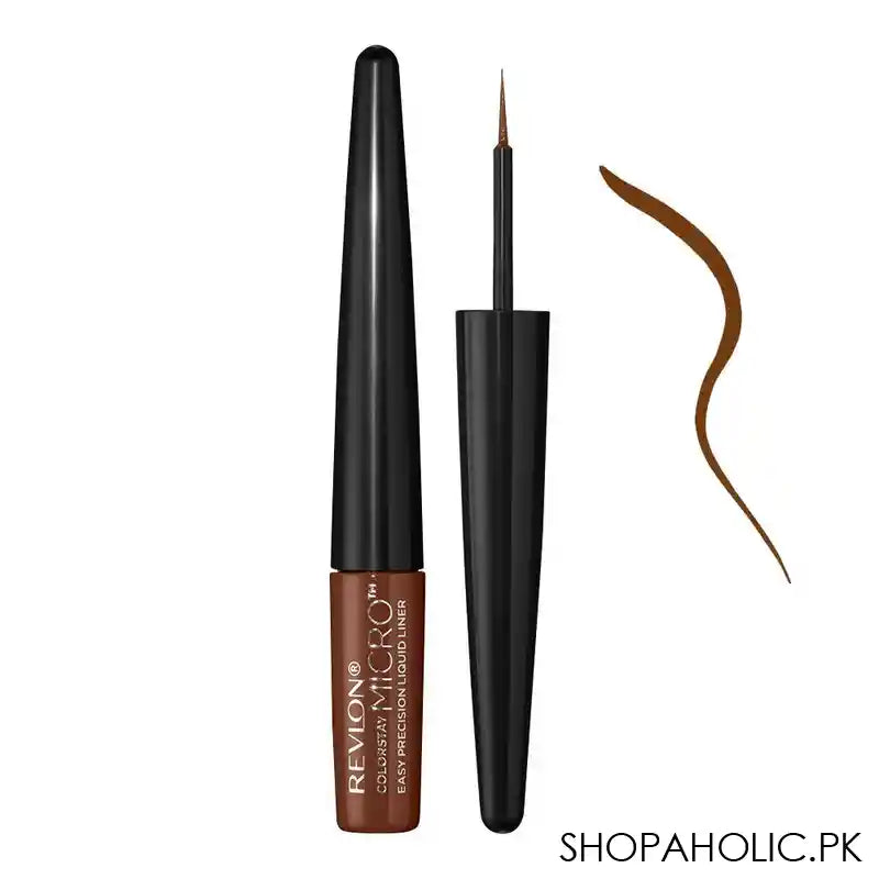 Revlon Color stay Micro Easy Precision Liquid Liner, 302 What The Fudge - Image 3