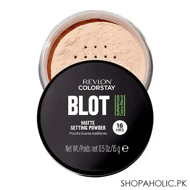 revlon colorstay blot matte setting powder, 001 main image