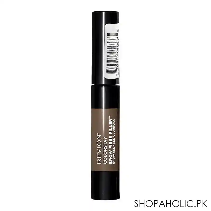 revlon colorstay brow fiber filler brow gel, 304 grey brown image2