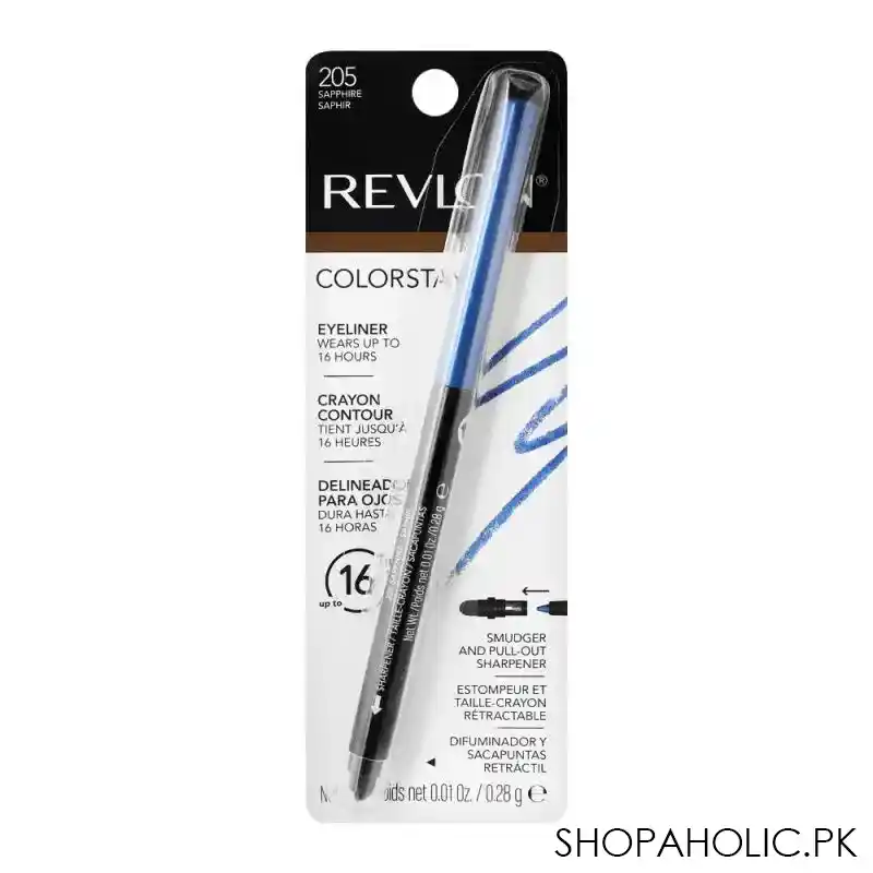 revlon colorstay eyeliner, 205 sapphire main image