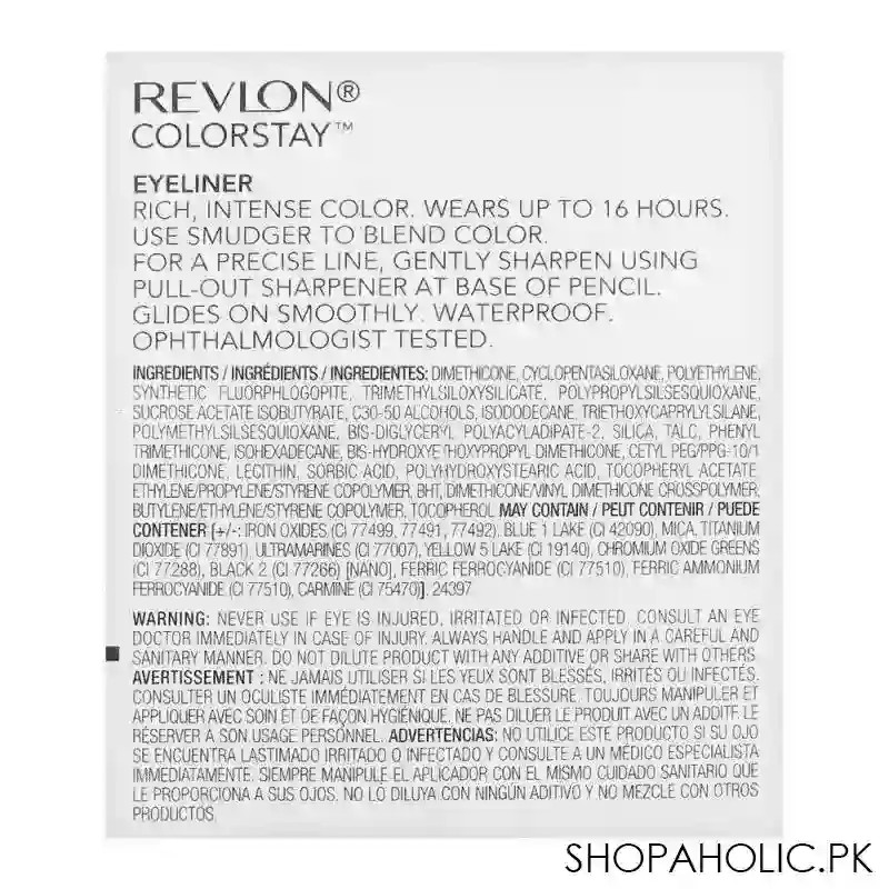 revlon colorstay eyeliner, 209 black voilet image3