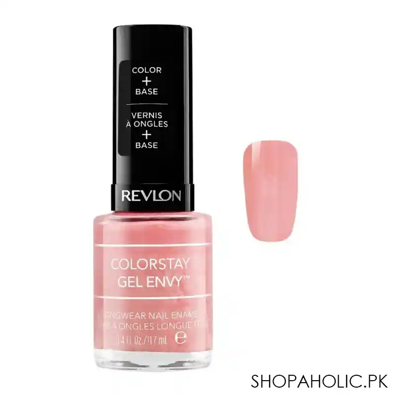 revlon colorstay gel envy nail enamel, 100 cardshark, 11.7ml main image