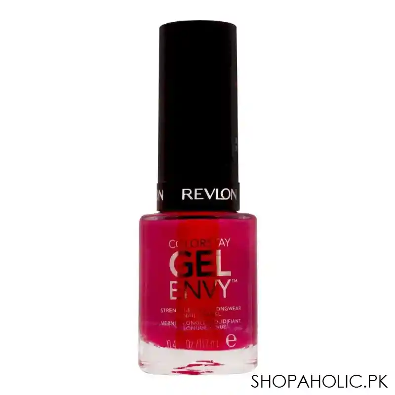 revlon colorstay gel envy nail enamel 400 royal flush, 11.7ml main image