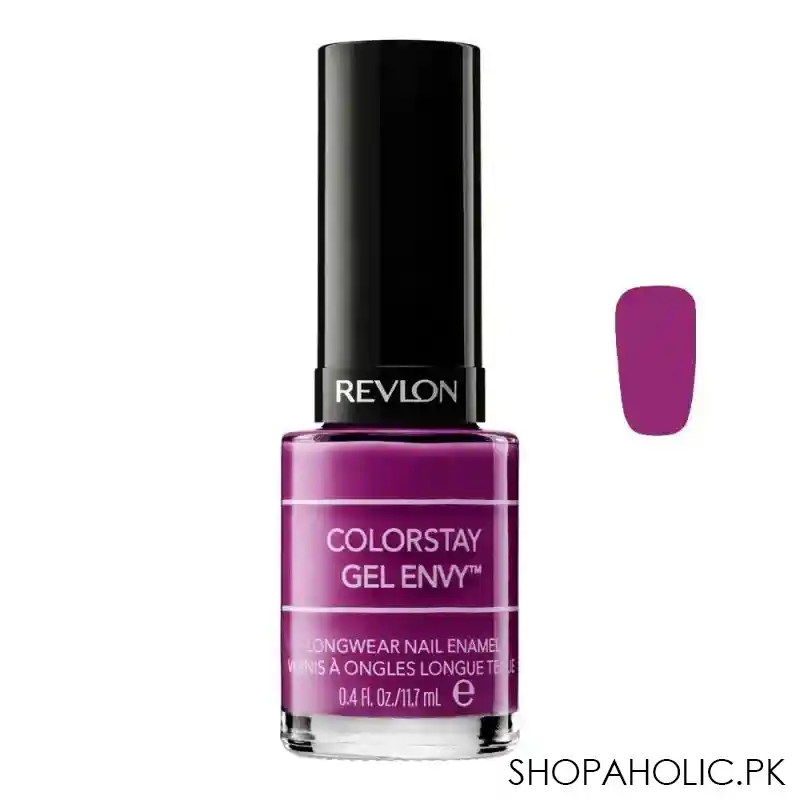 revlon colorstay gel envy nail enamel, 410 up the ante, 11.7ml main image