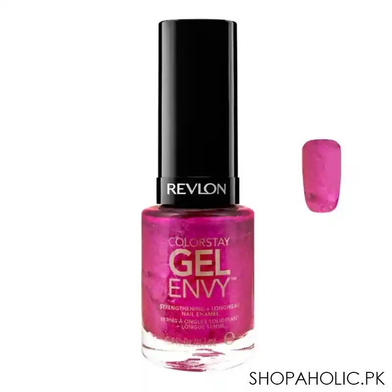 revlon colorstay gel envy nail enamel, 415 what happens in vegas, 11.7ml main image