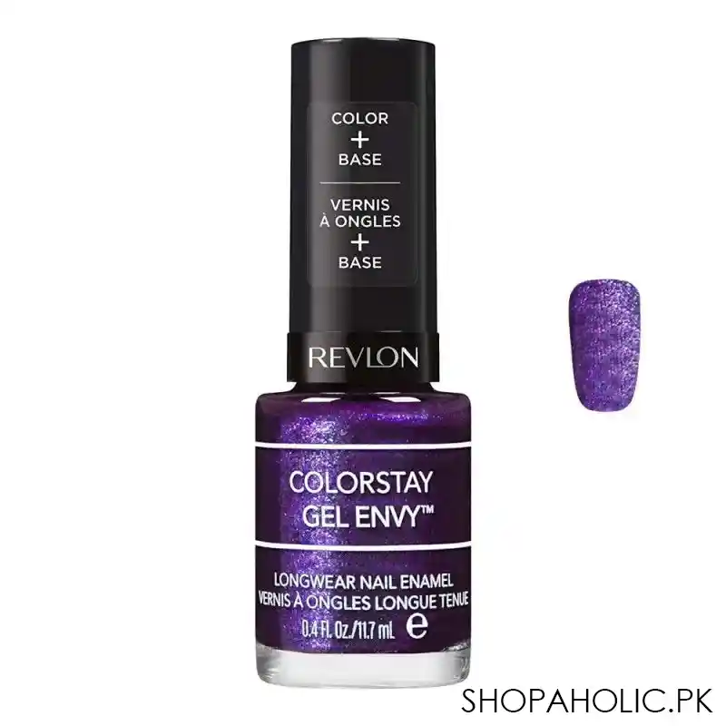 revlon colorstay gel envy nail enamel, 430 showtime, 11.7ml main image