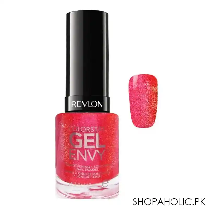 revlon colorstay gel envy nail enamel, 615 gambling heart, 11.7ml main image