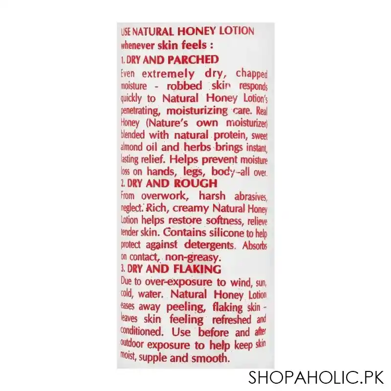 revlon natural honey body and hands conditioning lotion, original formula, 200ml image3