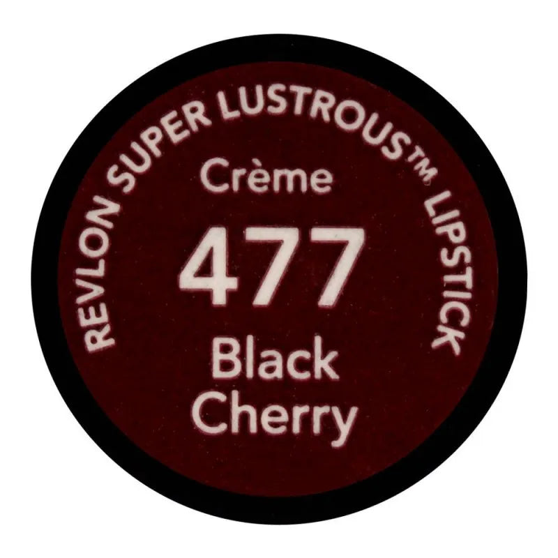 revlon super lustrous creme lipstick, 477 black cherry image3