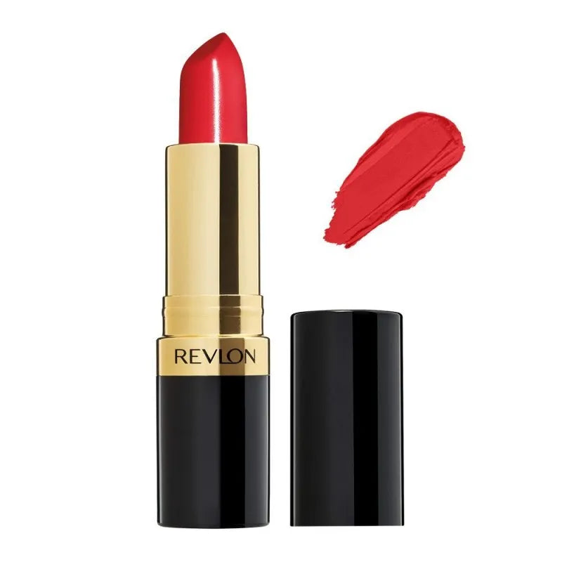 revlon super lustrous creme lipstick, 654 ravish me red main image