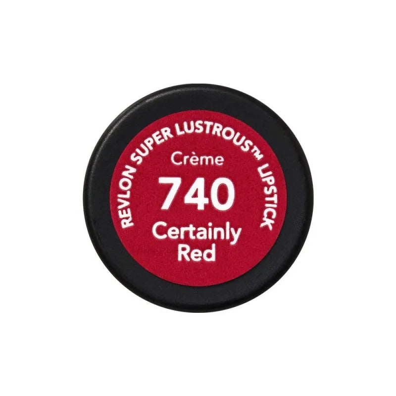 revlon super lustrous creme lipstick, 740 certainly red image3