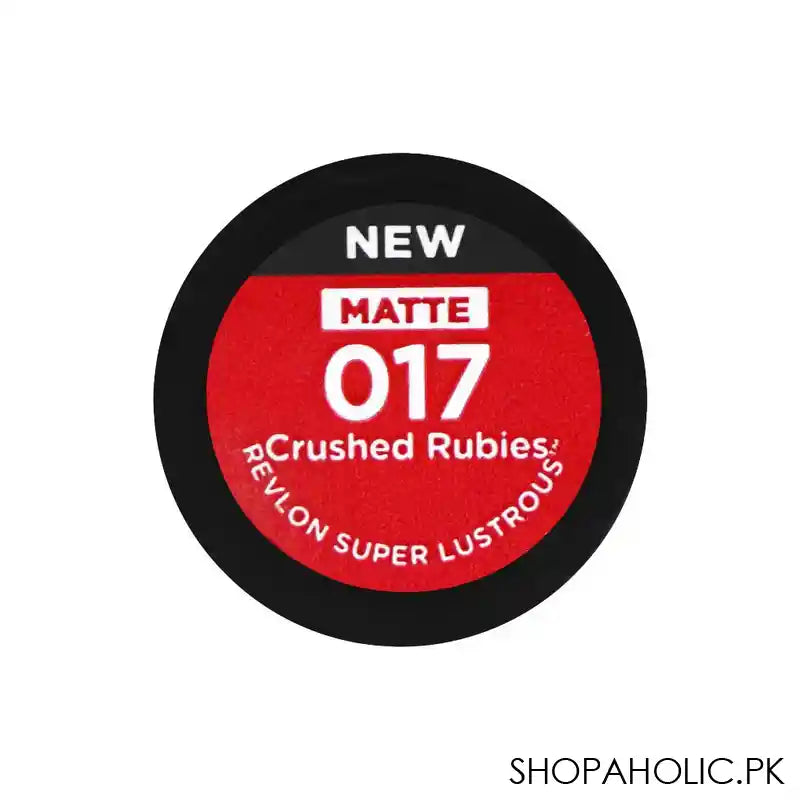 Revlon Super Lustrous Matte Lipstick, 017 Crushed - Image 2