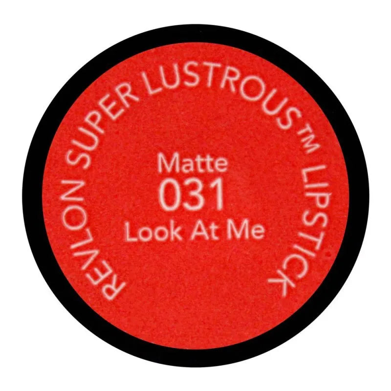 revlon super lustrous matte lipstick, 031 look at me image3