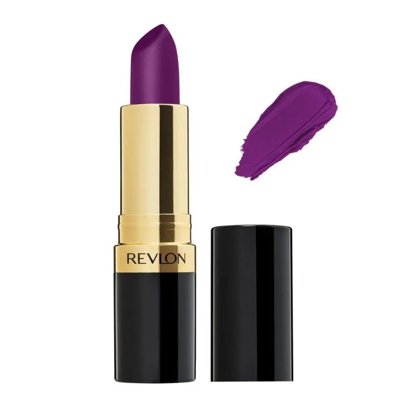 revlon super lustrous matte lipstick, 056 purple aura main image