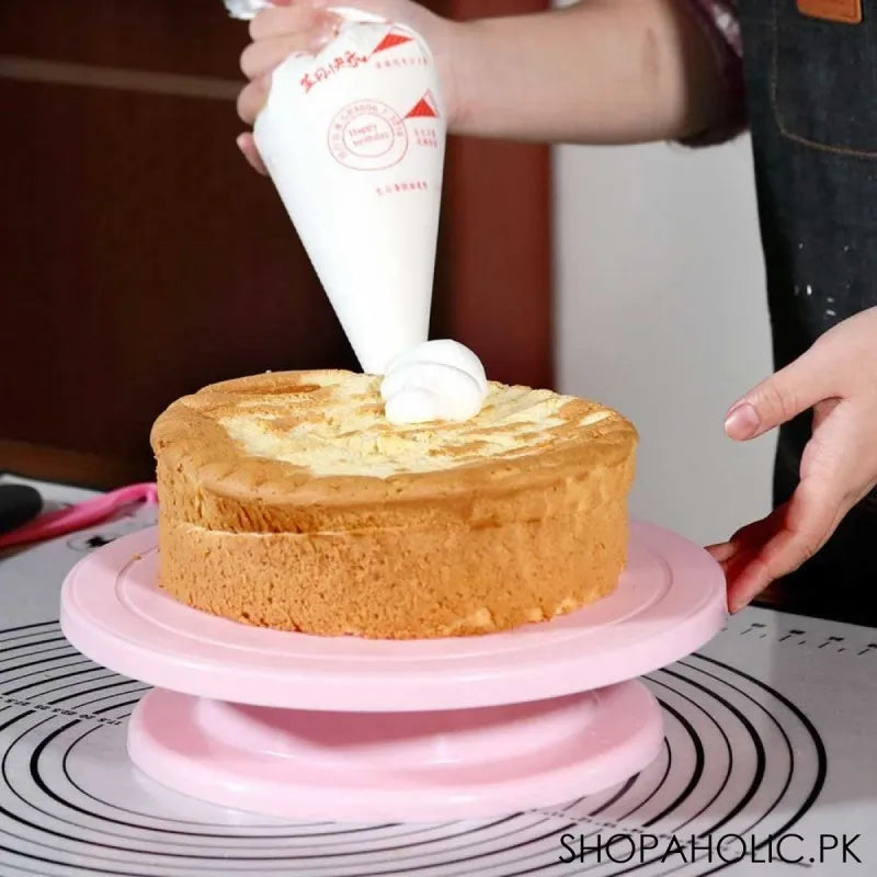 revolving cake turntable stand main image