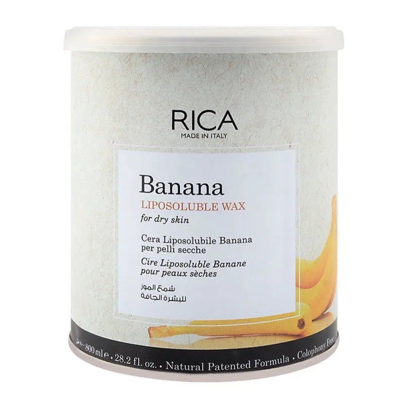 rica banana dry skin liposoluble wax 800ml main image