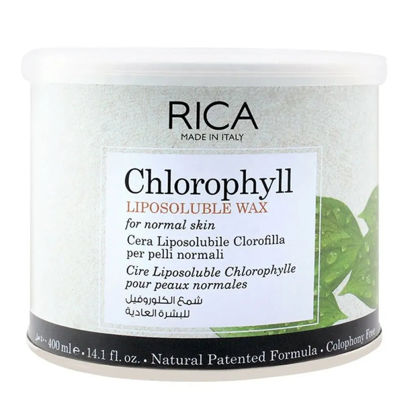 rica chlorophyll normal skin liposoluble wax 400ml main image