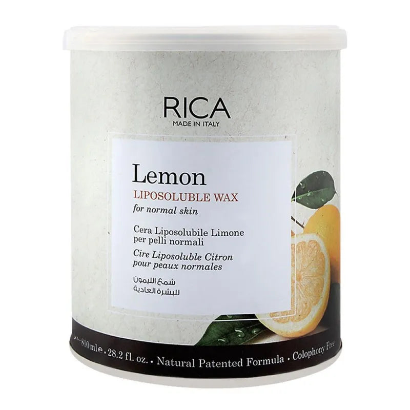 rica lemon normal skin lisposoluble wax 800ml main image