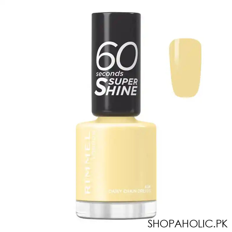 Rimmel 60 Second Super Shine Nail Polish, 454 Daisy Chain Dreams - Main Image