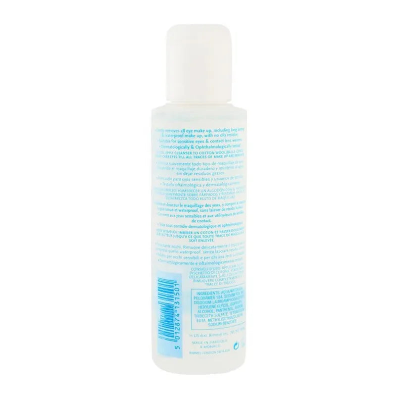 rimmel gentle eye makeup remover 125ml image2