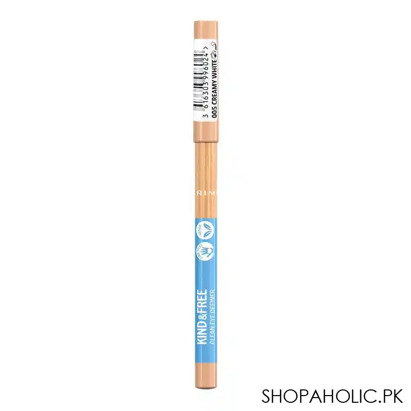 Rimmel Kind & Free Clean Eye Definer, 005 Creamy White - Image 2