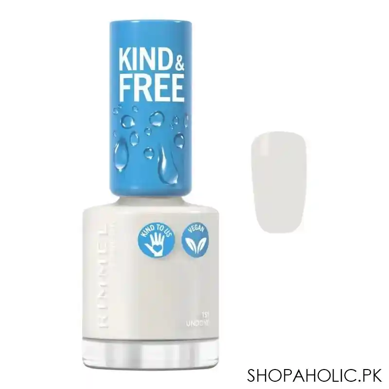 rimmel kind & free nail polish, 151 fresh undone main image