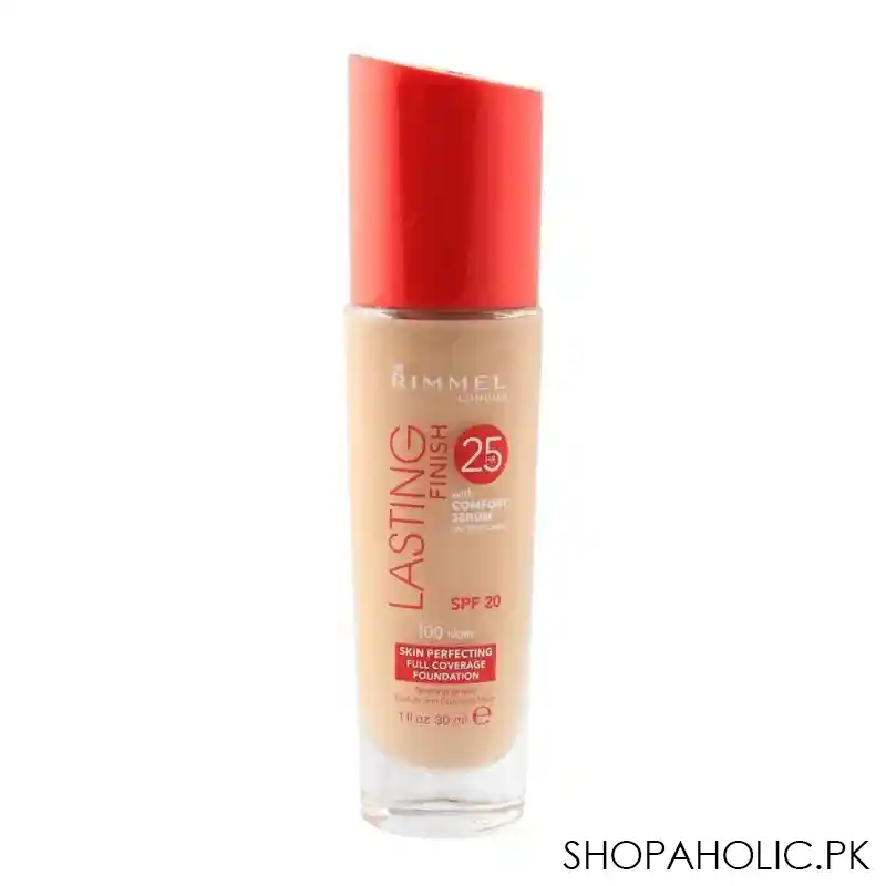 rimmel lasting finish 25h foundation 100 ivory main image