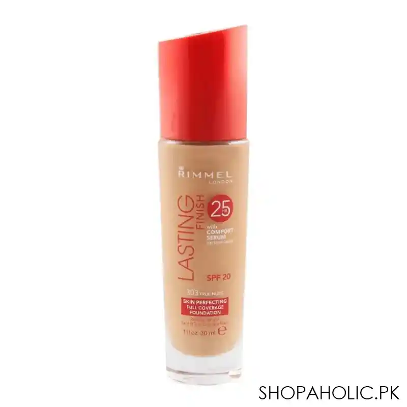 rimmel lasting finish 25h foundation 303 true nude main image