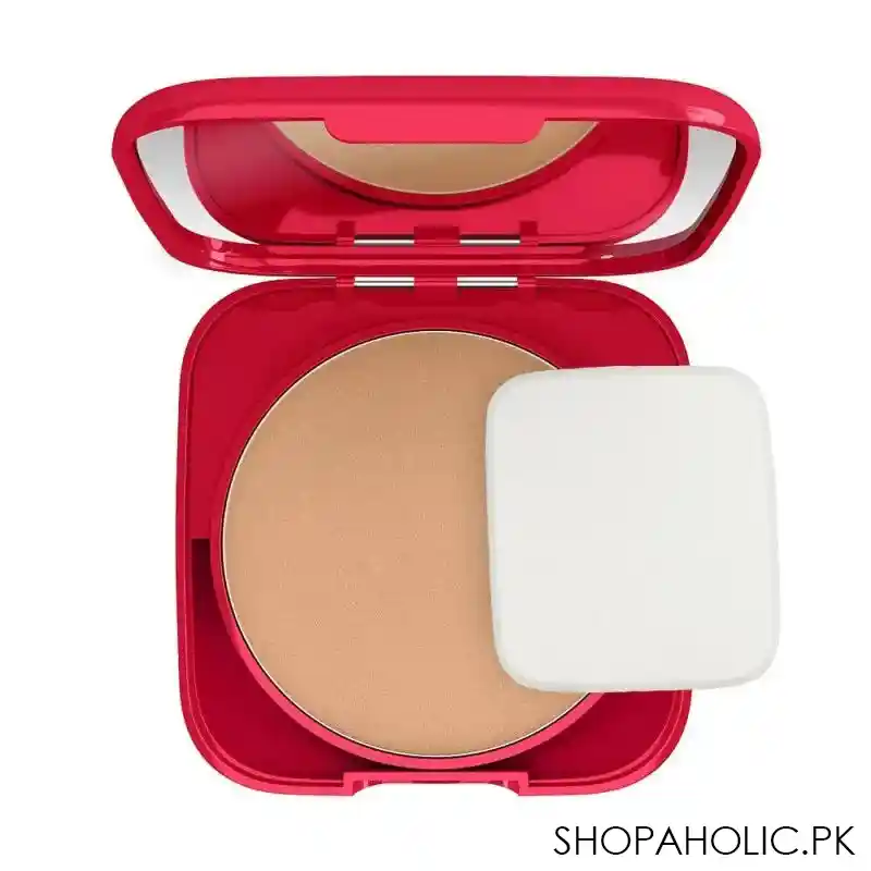 rimmel lasting finish buildable coverage powder foundation, 002 pearl image2