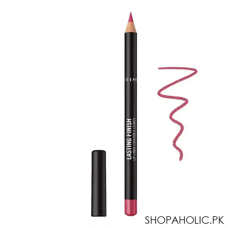 rimmel lasting finish lip liner pencil, 125 indian pink main image