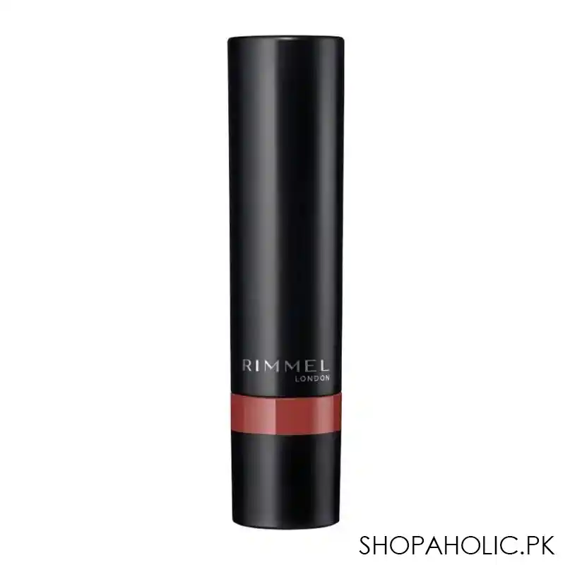 rimmel lasting finish matte lipstick 180, blushed pink image2