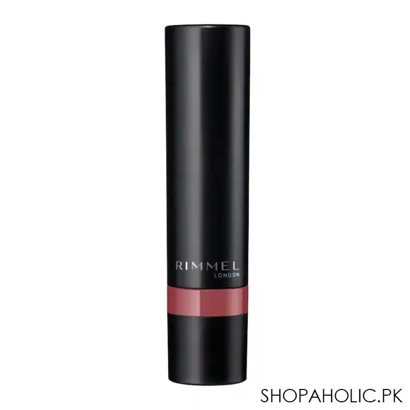 rimmel lasting finish matte lipstick 220, mauve bliss image2