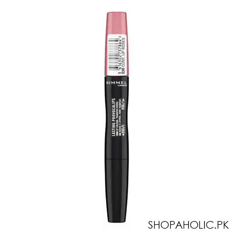 rimmel lasting provocalips 18h lip colour, 220, come up roses image2