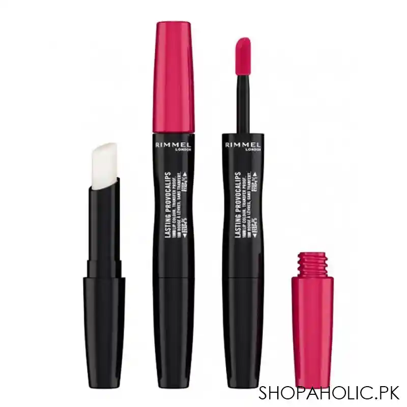 rimmel lasting provocalips 18h lip colour, 310, pouting pink main image