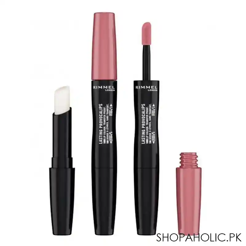 rimmel lasting provocalips 18h lip colour, 400, girin & bare it main image