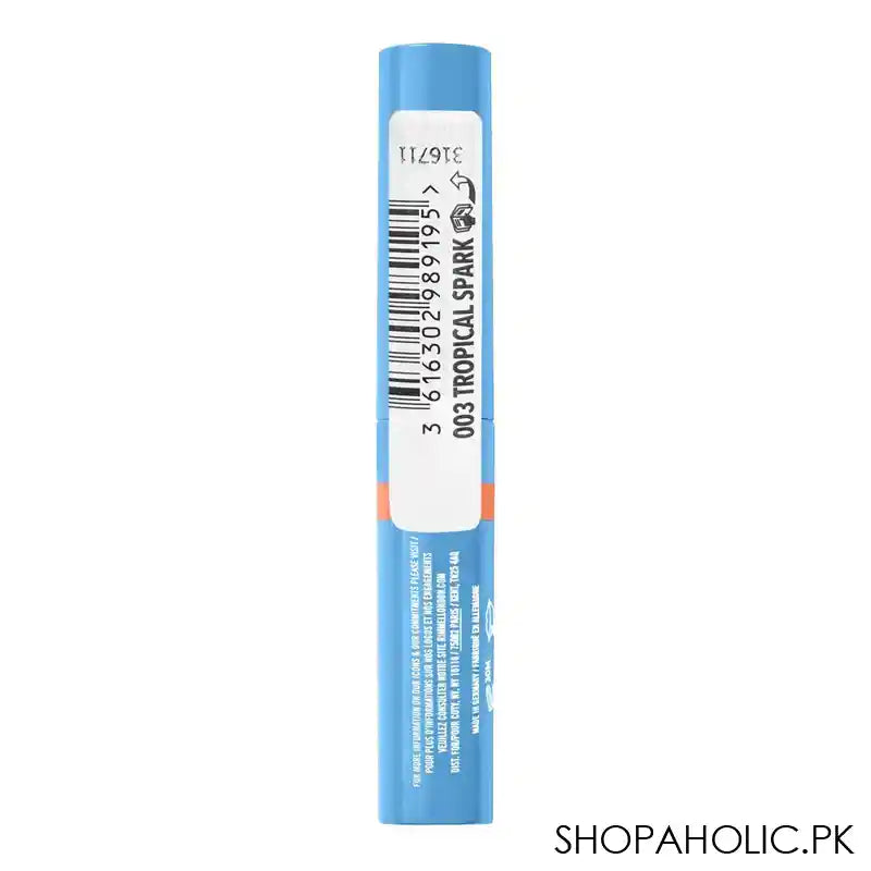 Rimmel London Kind & Free Tinted Lip Balm, Hydrating, Lightweight, 003 Tropical Spark, 1.7g - Image 2