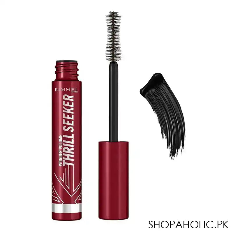 Rimmel London Wonder Volume Thrill Seeker Mascara, Bold Volume, 8ml - Main Image