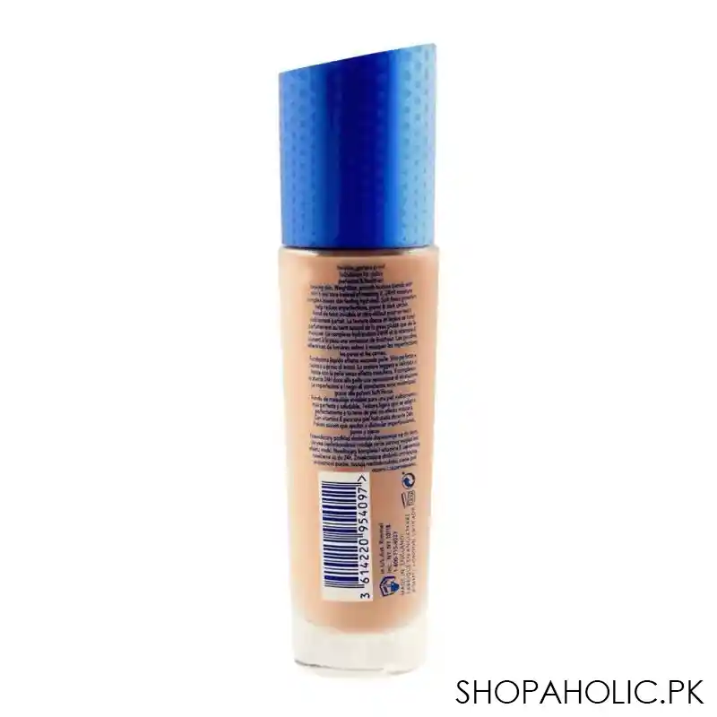 rimmel match perfection foundation 301 warm honey image2