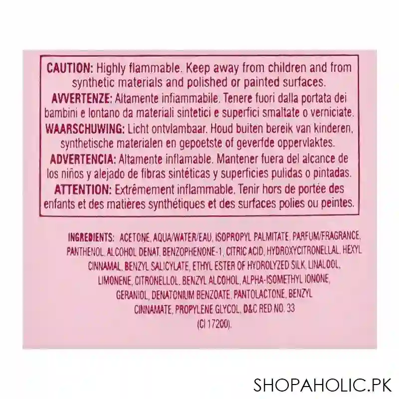 rimmel nail polish remover, 100ml image3