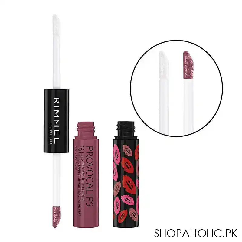 Rimmel Provocalips 16HR Kiss Proof Lip Colour, 220 Lazy Daze - Image 2