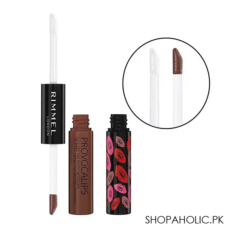 Rimmel Provocalips 16HR Kiss Proof Lip Colour, 780 Shore Thing - Image 2