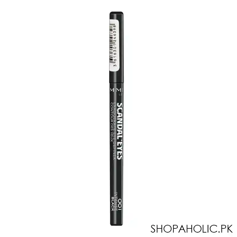 rimmel scandal eyes exaggerate eye definer, 001, intense black image2