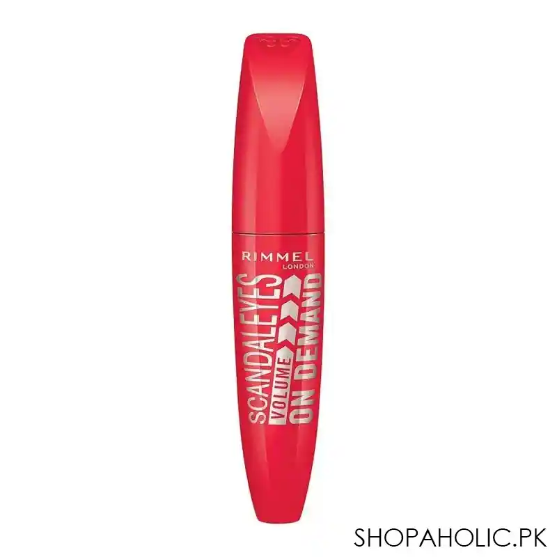 rimmel scandaleyes volume on demand mascara, 001 black image2