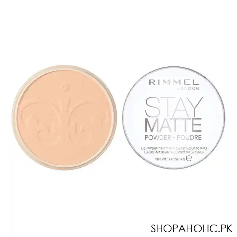 Rimmel Stay Matte Long Lasting Pressed Powder, 004 Sandstorm, 2-Pieces Value Pack - Image 6