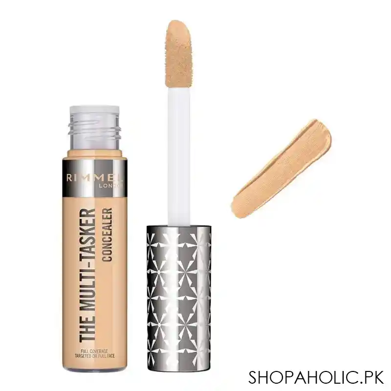 rimmel the multi tasker full coverage concealer, 030, light main image